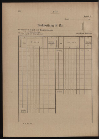 Post- und Telegraphen-Verordnungsblatt für das Verwaltungsgebiet des K.-K. Handelsministeriums 19120624 Seite: 36