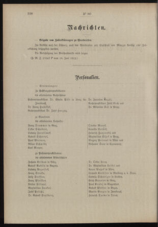 Post- und Telegraphen-Verordnungsblatt für das Verwaltungsgebiet des K.-K. Handelsministeriums 19120626 Seite: 2