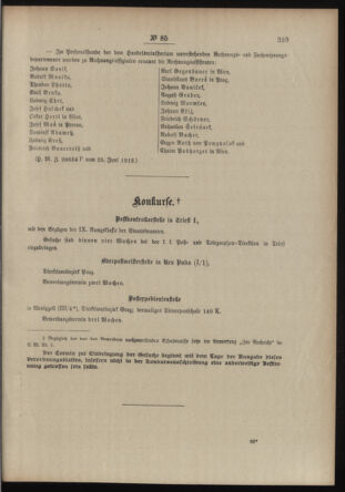 Post- und Telegraphen-Verordnungsblatt für das Verwaltungsgebiet des K.-K. Handelsministeriums 19120706 Seite: 3