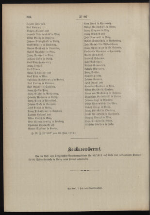 Post- und Telegraphen-Verordnungsblatt für das Verwaltungsgebiet des K.-K. Handelsministeriums 19120709 Seite: 4