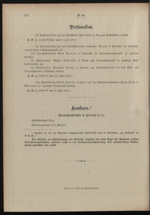 Post- und Telegraphen-Verordnungsblatt für das Verwaltungsgebiet des K.-K. Handelsministeriums 19120712 Seite: 2