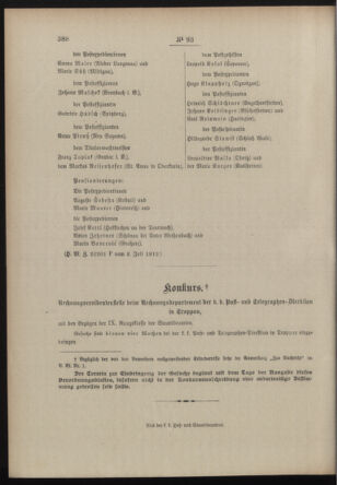 Post- und Telegraphen-Verordnungsblatt für das Verwaltungsgebiet des K.-K. Handelsministeriums 19120716 Seite: 4