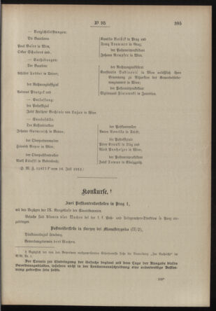 Post- und Telegraphen-Verordnungsblatt für das Verwaltungsgebiet des K.-K. Handelsministeriums 19120719 Seite: 3