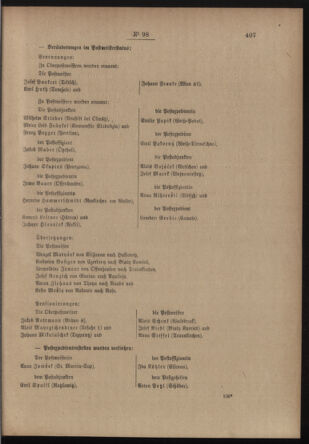 Post- und Telegraphen-Verordnungsblatt für das Verwaltungsgebiet des K.-K. Handelsministeriums 19120726 Seite: 3