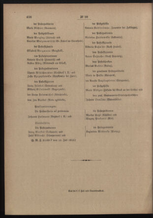 Post- und Telegraphen-Verordnungsblatt für das Verwaltungsgebiet des K.-K. Handelsministeriums 19120726 Seite: 4