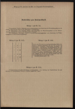 Post- und Telegraphen-Verordnungsblatt für das Verwaltungsgebiet des K.-K. Handelsministeriums 19120810 Seite: 3