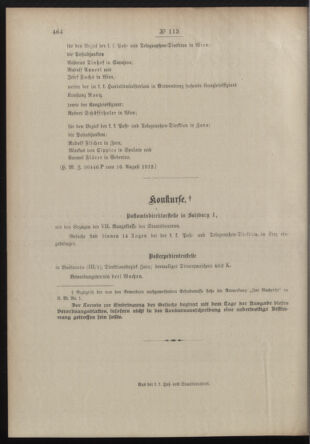 Post- und Telegraphen-Verordnungsblatt für das Verwaltungsgebiet des K.-K. Handelsministeriums 19120829 Seite: 4