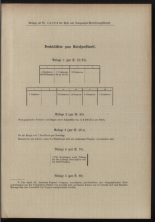 Post- und Telegraphen-Verordnungsblatt für das Verwaltungsgebiet des K.-K. Handelsministeriums 19120830 Seite: 3