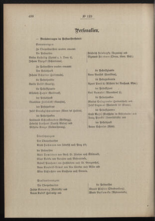 Post- und Telegraphen-Verordnungsblatt für das Verwaltungsgebiet des K.-K. Handelsministeriums 19120921 Seite: 2