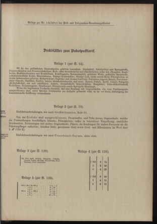 Post- und Telegraphen-Verordnungsblatt für das Verwaltungsgebiet des K.-K. Handelsministeriums 19121017 Seite: 3