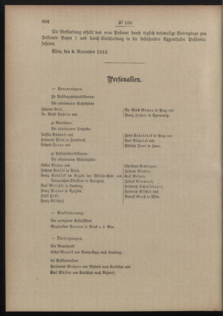 Post- und Telegraphen-Verordnungsblatt für das Verwaltungsgebiet des K.-K. Handelsministeriums 19121120 Seite: 2