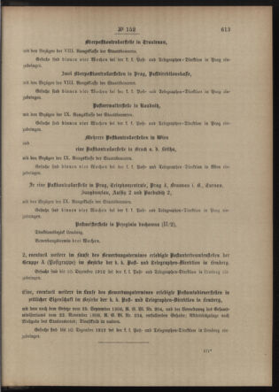 Post- und Telegraphen-Verordnungsblatt für das Verwaltungsgebiet des K.-K. Handelsministeriums 19121123 Seite: 3