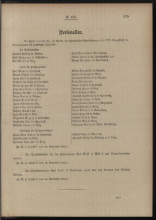 Post- und Telegraphen-Verordnungsblatt für das Verwaltungsgebiet des K.-K. Handelsministeriums 19121128 Seite: 3