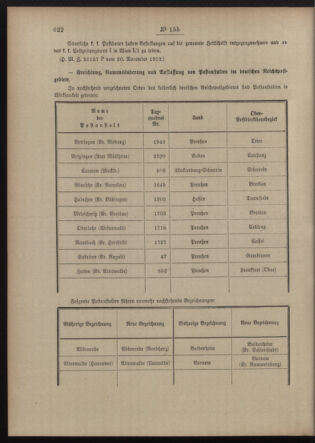 Post- und Telegraphen-Verordnungsblatt für das Verwaltungsgebiet des K.-K. Handelsministeriums 19121129 Seite: 2