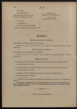 Post- und Telegraphen-Verordnungsblatt für das Verwaltungsgebiet des K.-K. Handelsministeriums 19121203 Seite: 4