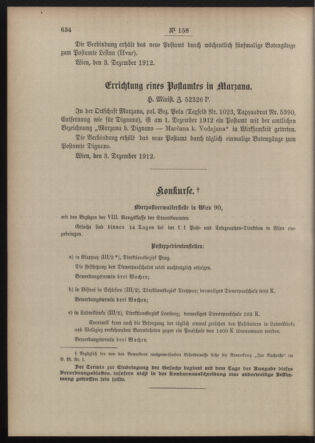 Post- und Telegraphen-Verordnungsblatt für das Verwaltungsgebiet des K.-K. Handelsministeriums 19121206 Seite: 2