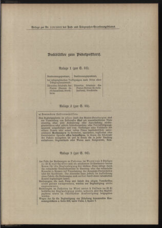 Post- und Telegraphen-Verordnungsblatt für das Verwaltungsgebiet des K.-K. Handelsministeriums 19121209 Seite: 3