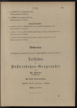 Post- und Telegraphen-Verordnungsblatt für das Verwaltungsgebiet des K.-K. Handelsministeriums 19121212 Seite: 3