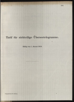 Post- und Telegraphen-Verordnungsblatt für das Verwaltungsgebiet des K.-K. Handelsministeriums 1912bl04 Seite: 80