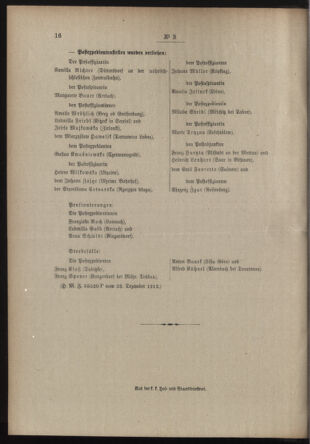 Post- und Telegraphen-Verordnungsblatt für das Verwaltungsgebiet des K.-K. Handelsministeriums 19130107 Seite: 4