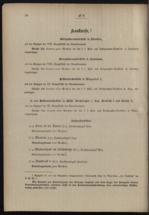 Post- und Telegraphen-Verordnungsblatt für das Verwaltungsgebiet des K.-K. Handelsministeriums 19130117 Seite: 2