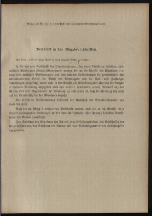 Post- und Telegraphen-Verordnungsblatt für das Verwaltungsgebiet des K.-K. Handelsministeriums 19130124 Seite: 5