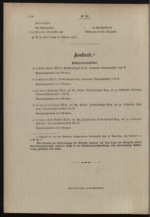 Post- und Telegraphen-Verordnungsblatt für das Verwaltungsgebiet des K.-K. Handelsministeriums 19130222 Seite: 4