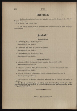 Post- und Telegraphen-Verordnungsblatt für das Verwaltungsgebiet des K.-K. Handelsministeriums 19130314 Seite: 4