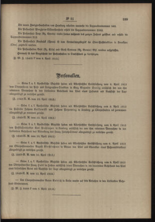 Post- und Telegraphen-Verordnungsblatt für das Verwaltungsgebiet des K.-K. Handelsministeriums 19130416 Seite: 3