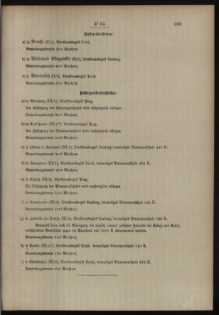 Post- und Telegraphen-Verordnungsblatt für das Verwaltungsgebiet des K.-K. Handelsministeriums 19130520 Seite: 3