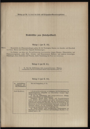 Post- und Telegraphen-Verordnungsblatt für das Verwaltungsgebiet des K.-K. Handelsministeriums 19130603 Seite: 3