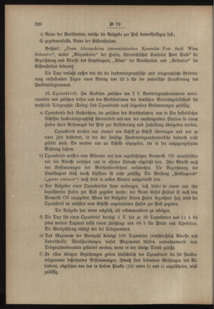 Post- und Telegraphen-Verordnungsblatt für das Verwaltungsgebiet des K.-K. Handelsministeriums 19130618 Seite: 6