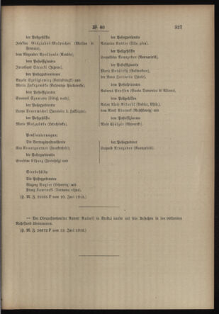 Post- und Telegraphen-Verordnungsblatt für das Verwaltungsgebiet des K.-K. Handelsministeriums 19130619 Seite: 3