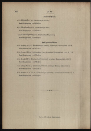 Post- und Telegraphen-Verordnungsblatt für das Verwaltungsgebiet des K.-K. Handelsministeriums 19130627 Seite: 4