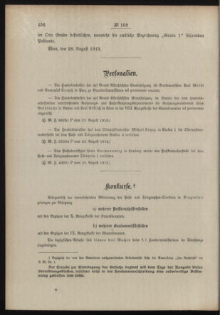 Post- und Telegraphen-Verordnungsblatt für das Verwaltungsgebiet des K.-K. Handelsministeriums 19130904 Seite: 2