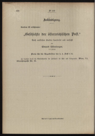 Post- und Telegraphen-Verordnungsblatt für das Verwaltungsgebiet des K.-K. Handelsministeriums 19130904 Seite: 4