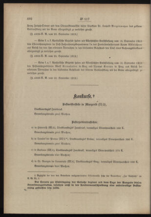 Post- und Telegraphen-Verordnungsblatt für das Verwaltungsgebiet des K.-K. Handelsministeriums 19130925 Seite: 2