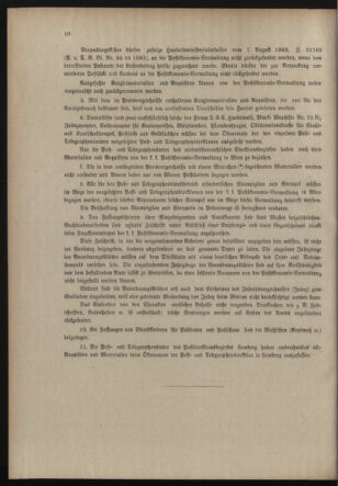 Post- und Telegraphen-Verordnungsblatt für das Verwaltungsgebiet des K.-K. Handelsministeriums 19131125 Seite: 14