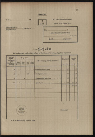 Post- und Telegraphen-Verordnungsblatt für das Verwaltungsgebiet des K.-K. Handelsministeriums 19131125 Seite: 17