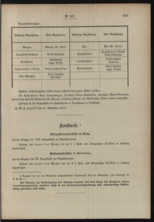 Post- und Telegraphen-Verordnungsblatt für das Verwaltungsgebiet des K.-K. Handelsministeriums 19131204 Seite: 3