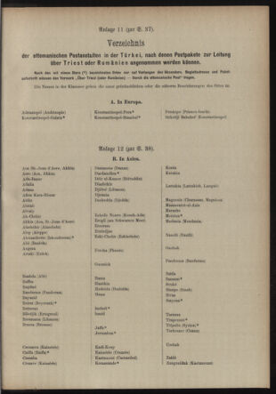 Post- und Telegraphen-Verordnungsblatt für das Verwaltungsgebiet des K.-K. Handelsministeriums 19131212 Seite: 11