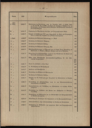 Post- und Telegraphen-Verordnungsblatt für das Verwaltungsgebiet des K.-K. Handelsministeriums 1913bl03 Seite: 7