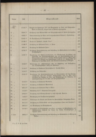 Post- und Telegraphen-Verordnungsblatt für das Verwaltungsgebiet des K.-K. Handelsministeriums 1913bl03 Seite: 9