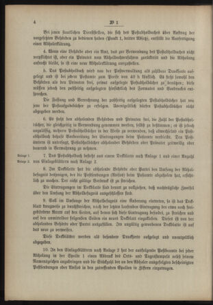 Post- und Telegraphen-Verordnungsblatt für das Verwaltungsgebiet des K.-K. Handelsministeriums 19140102 Seite: 4