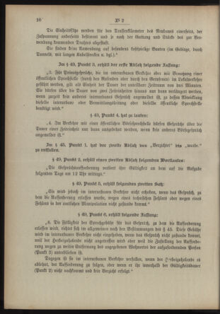 Post- und Telegraphen-Verordnungsblatt für das Verwaltungsgebiet des K.-K. Handelsministeriums 19140103 Seite: 2