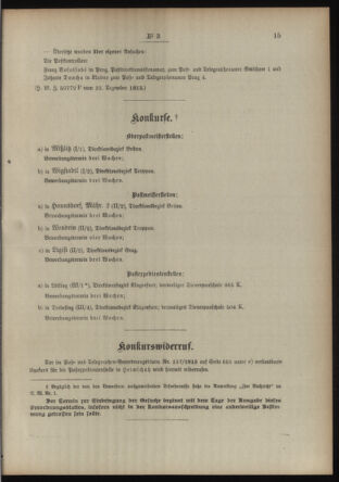 Post- und Telegraphen-Verordnungsblatt für das Verwaltungsgebiet des K.-K. Handelsministeriums 19140105 Seite: 3