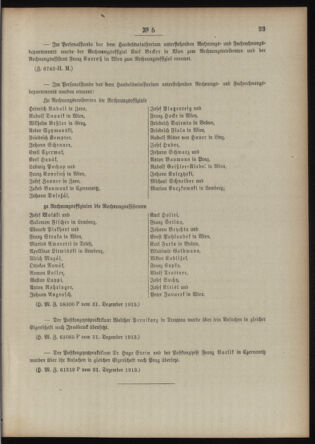 Post- und Telegraphen-Verordnungsblatt für das Verwaltungsgebiet des K.-K. Handelsministeriums 19140109 Seite: 3