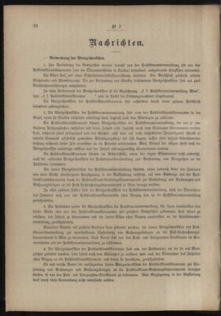 Post- und Telegraphen-Verordnungsblatt für das Verwaltungsgebiet des K.-K. Handelsministeriums 19140112 Seite: 4