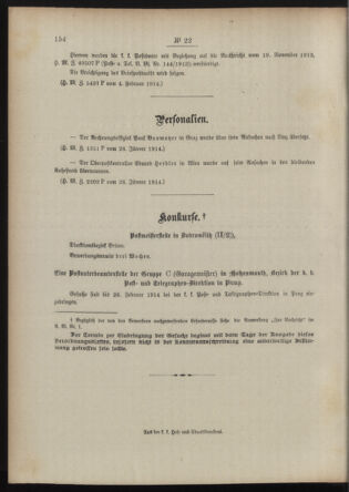 Post- und Telegraphen-Verordnungsblatt für das Verwaltungsgebiet des K.-K. Handelsministeriums 19140206 Seite: 10