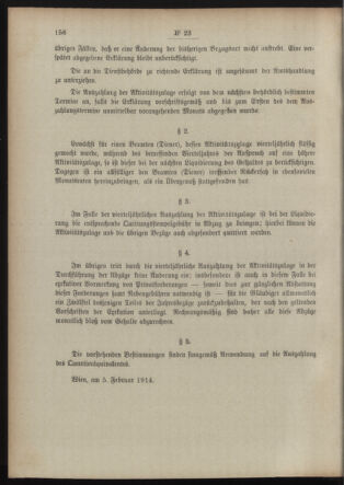 Post- und Telegraphen-Verordnungsblatt für das Verwaltungsgebiet des K.-K. Handelsministeriums 19140207 Seite: 2